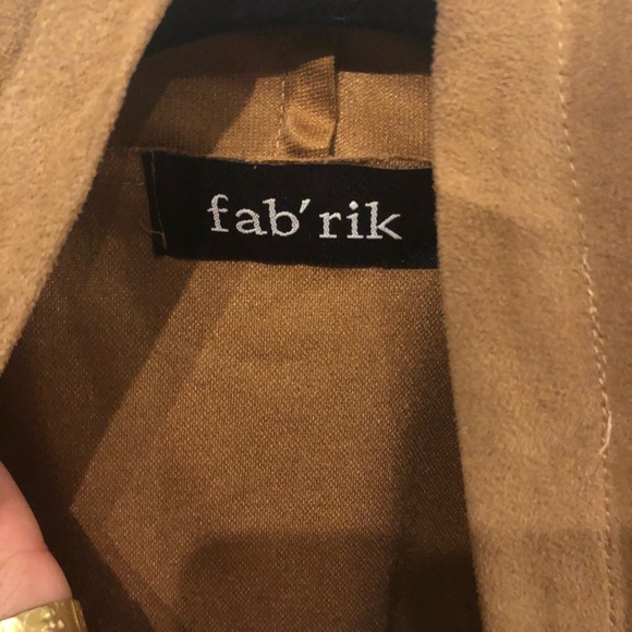 🍂Camel Faux Suede Jacket 🍂 - Picture 3 of 4